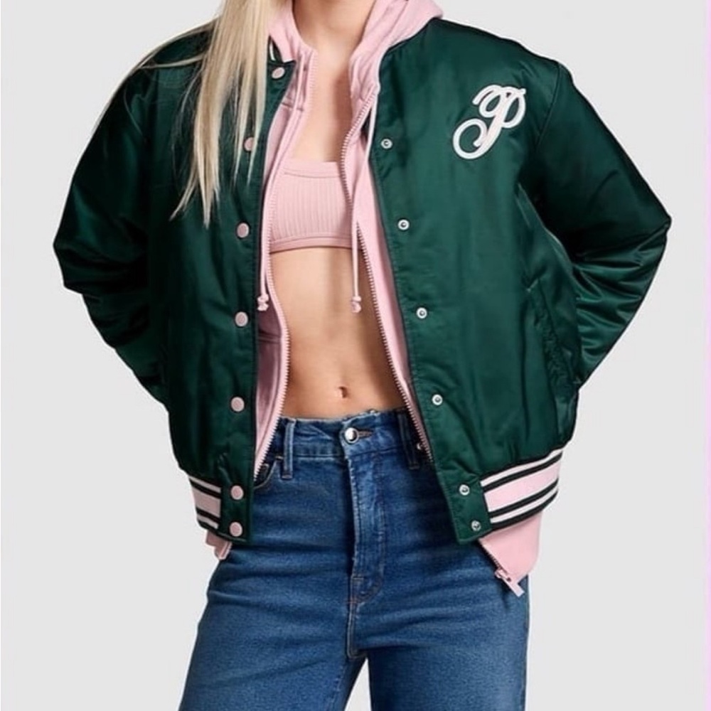 BNWT Victoria Secret Pink Varsity Jacket